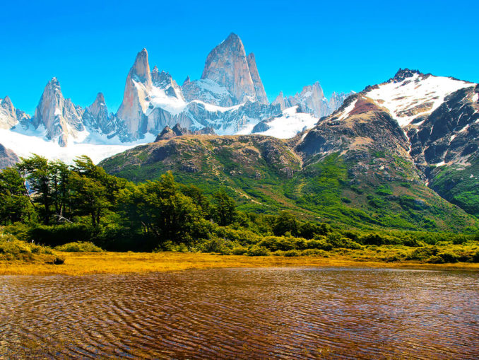 Patagonien - See und Berge