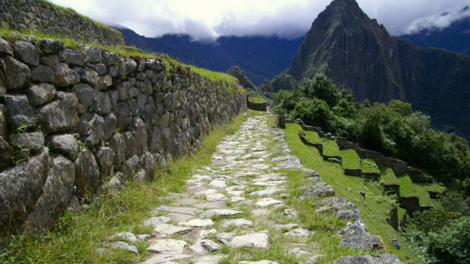 Weg auf dem Inka-Trail